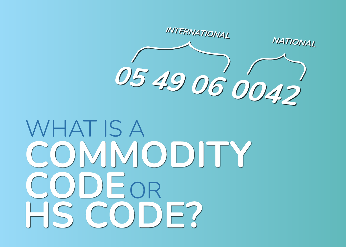 Commodity Code or HS Code
