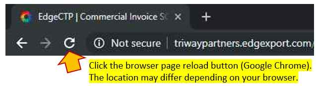 Reload the EdgeCTP invoice to auto-sync with FreeAgent